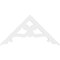 Ekena Millwork Pitch Brontes Architectural Grade PVC Gable Pediment, 36"W x 18"H x 1"P (12/12) GPP036X018X100BRO - alternate 5